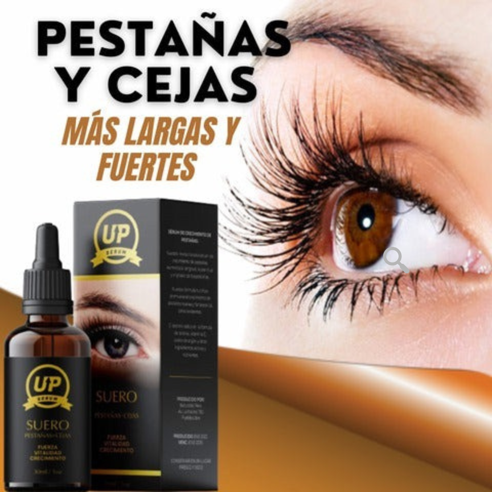 SERUM UP 🌸– Pestañas más largas y cejas más densas 💖