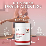 ✨ Creatina Monohidratada Old School para Mujer – Fuerza que realza tu figura❤️